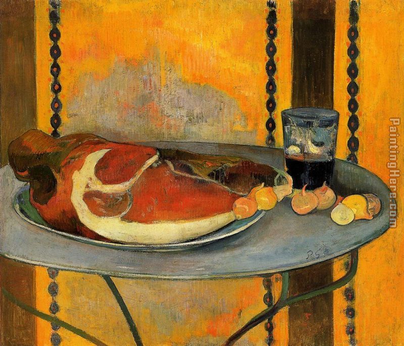 The Ham painting - Paul Gauguin The Ham art painting